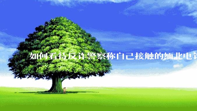 如何看待反诈警察称自己接触的缅北电诈人员案例里，95%的人都是自愿过去的？